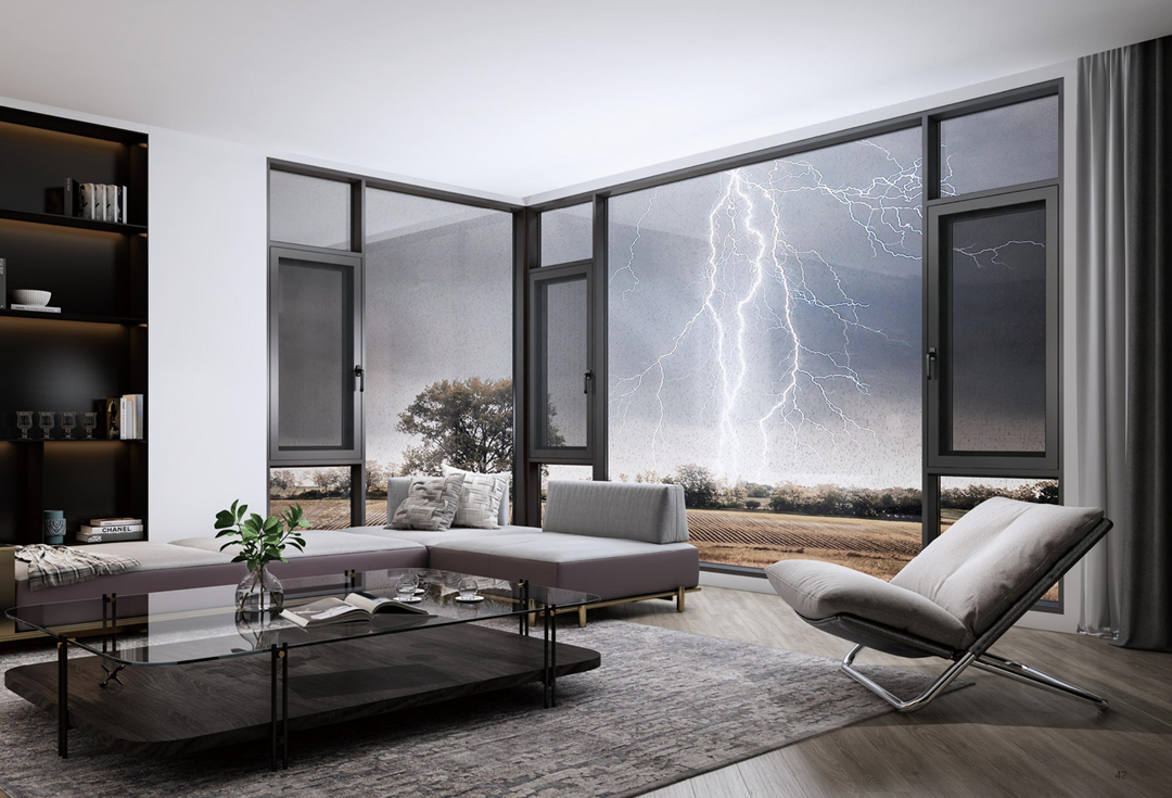 明尚断桥系统平开窗