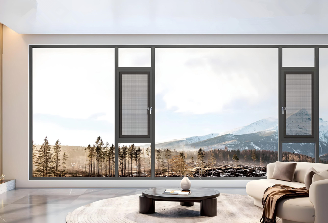 明朗断桥系统平开窗